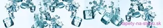 Fototapeta Dimex Ice Cubes KI350-002 | 350 x 60 cm