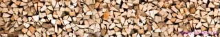 Fototapeta Dimex Timber Logs KI350-031 | 350 x 60 cm