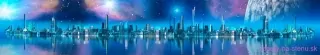 Fototapeta Dimex Futuristic city KI350-036 | 350 x 60 cm