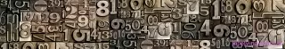 Fototapeta Dimex Typeset KI350-077 | 350 x 60 cm