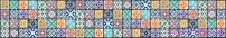 Fototapeta Dimex Vintage Tiles KI350-079 | 350 x 60 cm