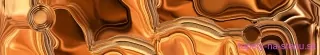 Fototapeta Dimex Liquid Bronze KI350-102 | 350 x 60 cm