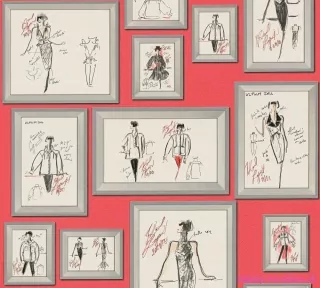 A.S.Creation tapeta 37846-2 Karl Lagerfeld 0,53 x 10,05 m