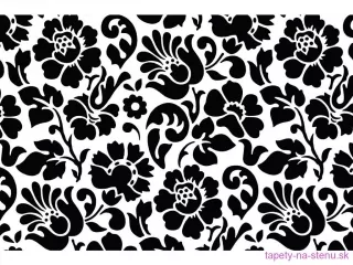 Samolepiace fólie d-c-fix 3460497 Baroko čierne 45 cm x 2 m