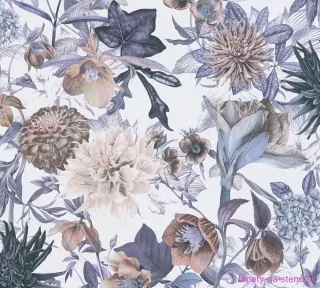 Vliesová tapeta 38175-1 Dream Flowery - 0,53 x 10,05 m