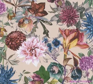 Vliesová tapeta 38175-5 Dream Flowery - 0,53 x 10,05 m