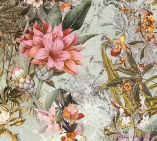 Vliesová tapeta 38177-1 Dream Flowery - 0,53 x 10,05 m