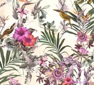 Vliesová tapeta 38178-6 Dream Flowery - 0,53 x 10,05 m
