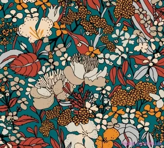 Vliesová tapeta 37756-2 Floral Impression - 0,53 x 10,05 m