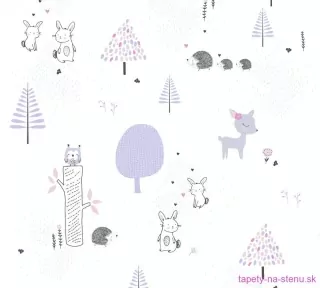 Vliesová tapeta 38117-1 Little Love - 0,53 x 10,05 m