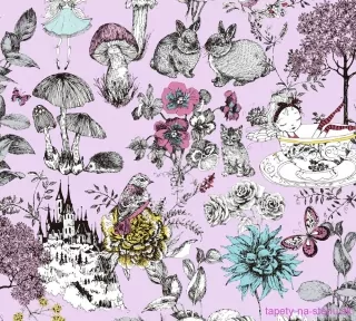 Vliesová tapeta 38120-3 Little Love - 0,53 x 10,05 m