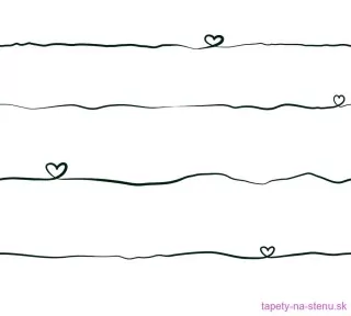 Vliesová tapeta 38140-3 Little Love - 0,53 x 10,05 m