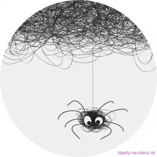 Samolepiaca fototapeta CR3225 Cute Spider 70 x 70 cm