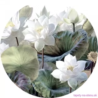 Samolepiaca fototapeta CR3234 Embossed Flowers 70 x 70 cm