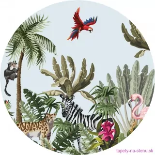 Samolepiaca fototapeta CR3235 Vector Jungle 70 x 70 cm