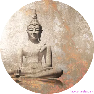 Samolepiaca fototapeta CR3302 Budha 140 x 140 cm