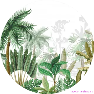 Samolepiaca fototapeta CR3322 Vector Tropics 140 x 140 cm