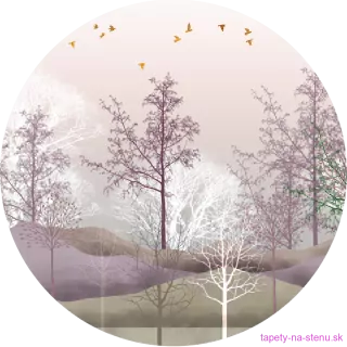 Samolepiaca fototapeta CR3333 Mystical Forest 140 x 140 cm