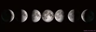 Fototapeta Dimex Fáza mesiaca KI180-146 | 180 x 60 cm