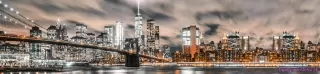 Fototapeta Dimex Nočný Manhattan KI260-117 | 260 x 60 cm