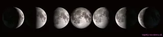 Fototapeta Dimex Fáza mesiaca KI260-146 | 260 x 60 cm