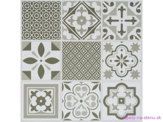 Samolepiace podlahové štvorce ZELENÉ 1m2 - 274-5070