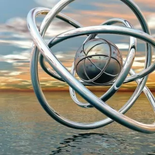 Vliesové fototapety Abstract Ball L-230