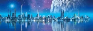 Fototapeta Dimex Futuristic KI180-036 | 180 x 60 cm