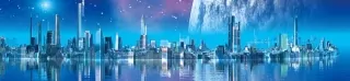 Fototapeta Dimex Futuristic KI260-036 | 260 x 60 cm