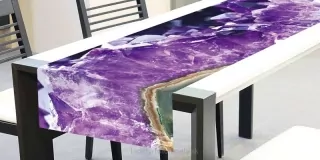 Behúň na stôl Amethyst TS-015 | 40 x 140 cm