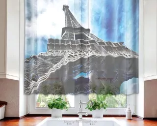 Dimex záclona Eiffel VO-140-001 | 140 x 120 cm