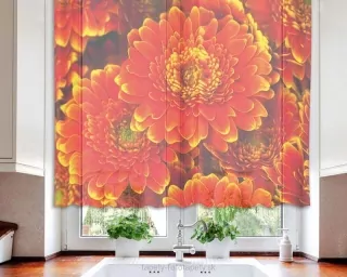 Dimex záclona Gerbera VO-140-007 | 140 x 120 cm