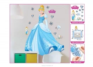 Walltastic samolepiace tetovačky Popoluška 44340