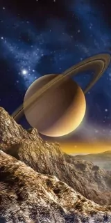 Samolepiace fototapety Dimex Space Scape 95 x 210 cm D002