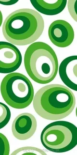 Samolepiace fototapety Dimex Green Ovals 95 x 210 cm D044