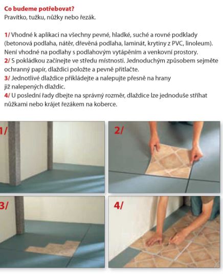 Ako lepiť podlahy